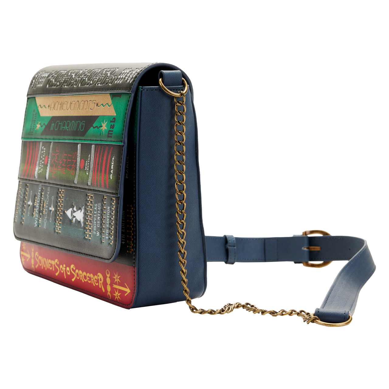 Loungefly Fantastic Beasts Magical Books Chain Strap Bag